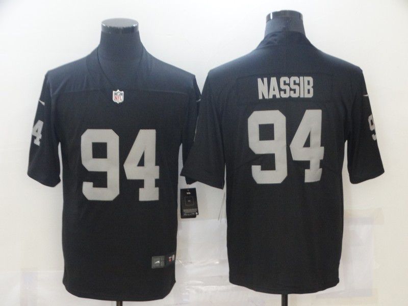 Men Oakland Raiders #94 Nassib Black 2021 Vapor Untouchable Limited Player Nike NFL Jersey->tennessee titans->NFL Jersey